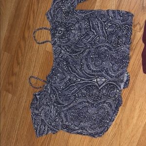 Off the shoulder flowy croptop